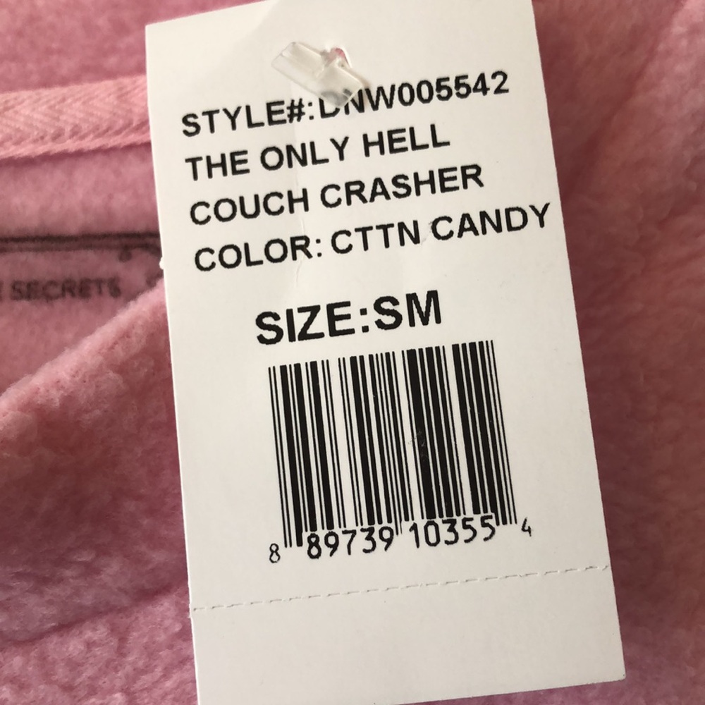 Daydream Nation LA Pink Sweatshirt with Red Text Couch crasher New! - Picture 9 of 9